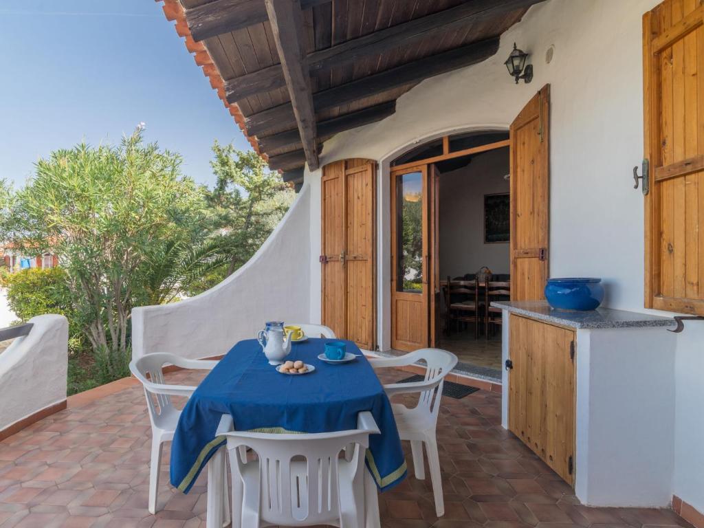 Balkón alebo terasa v ubytovaní Holiday Home A 2 by Interhome