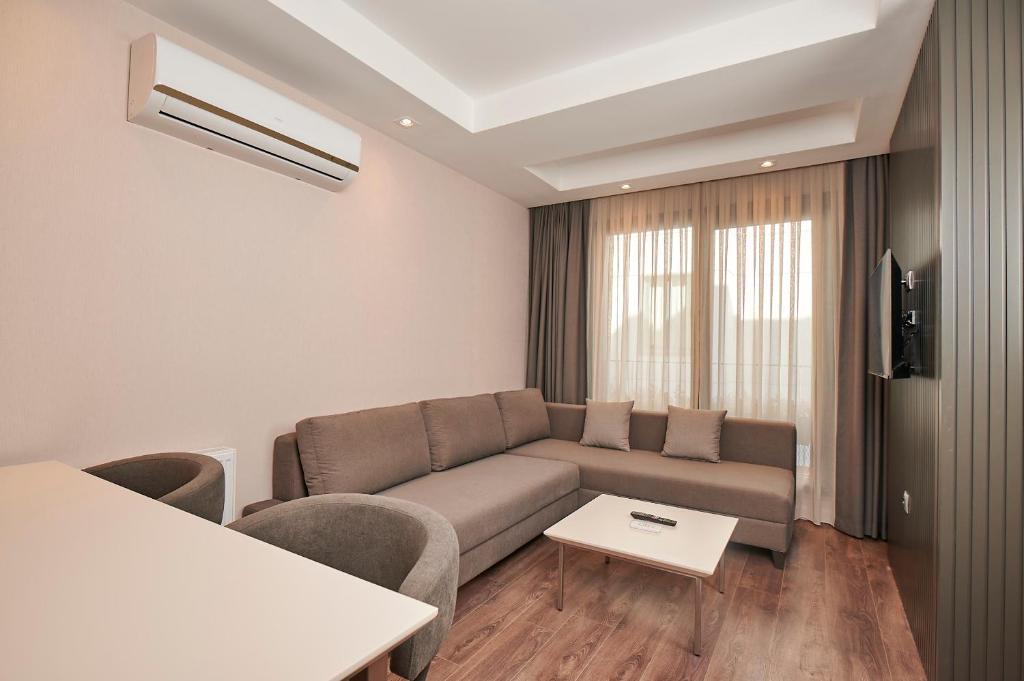 Posezení v ubytování Livinton İstanbul Ataşehir