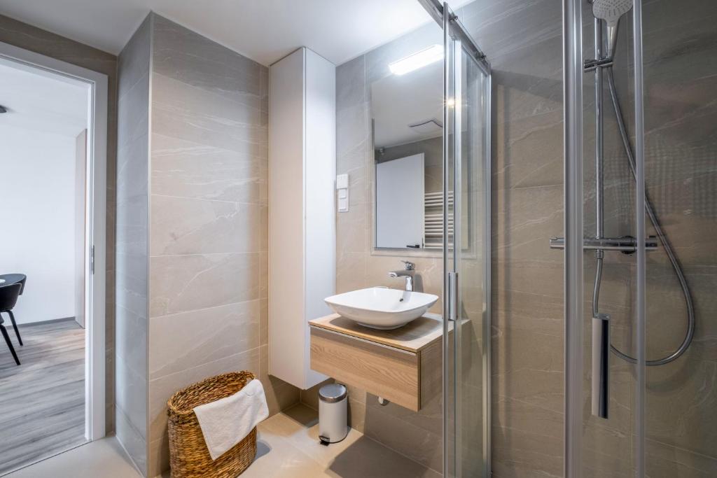Kúpeľňa v ubytovaní MyFlat Casa Coral Apartment