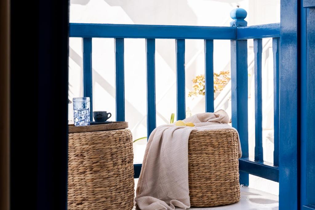Część wypoczynkowa w obiekcie Love suite mykonos town