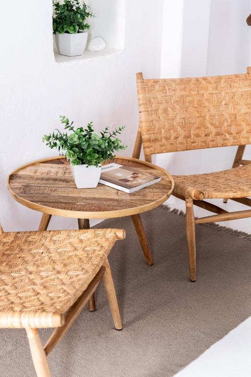 Część wypoczynkowa w obiekcie Love suite mykonos town