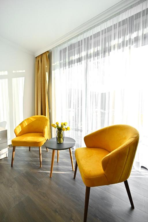 Posezení v ubytování Aurelia Hotel & Restaurant