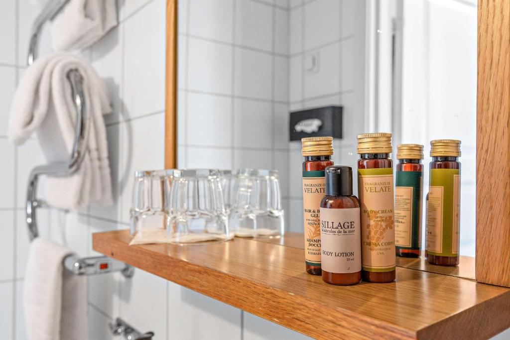 Nápoje v ubytování Donners Hotell