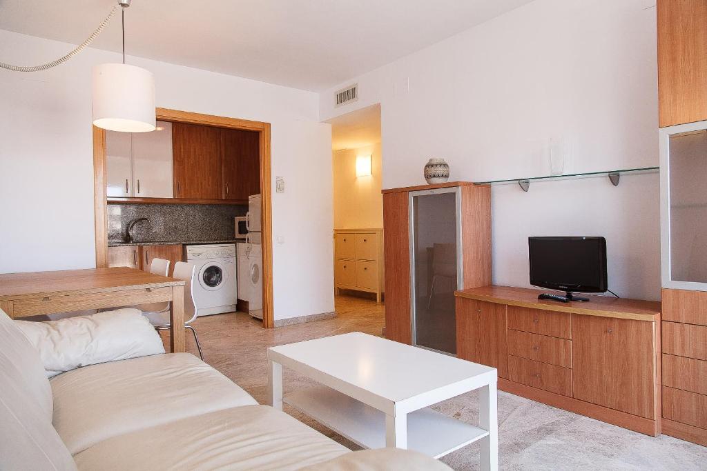 Kuchyň nebo kuchyňský kout v ubytování UHC Ventura Park Apartments