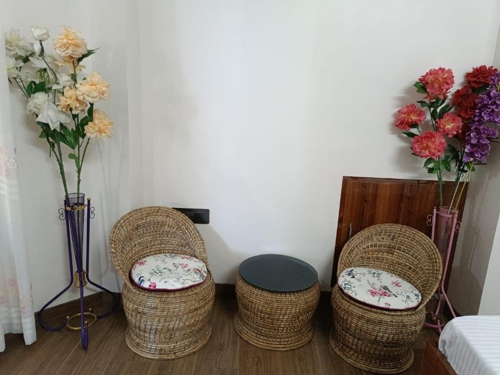 Posezení v ubytování Maple Homestay