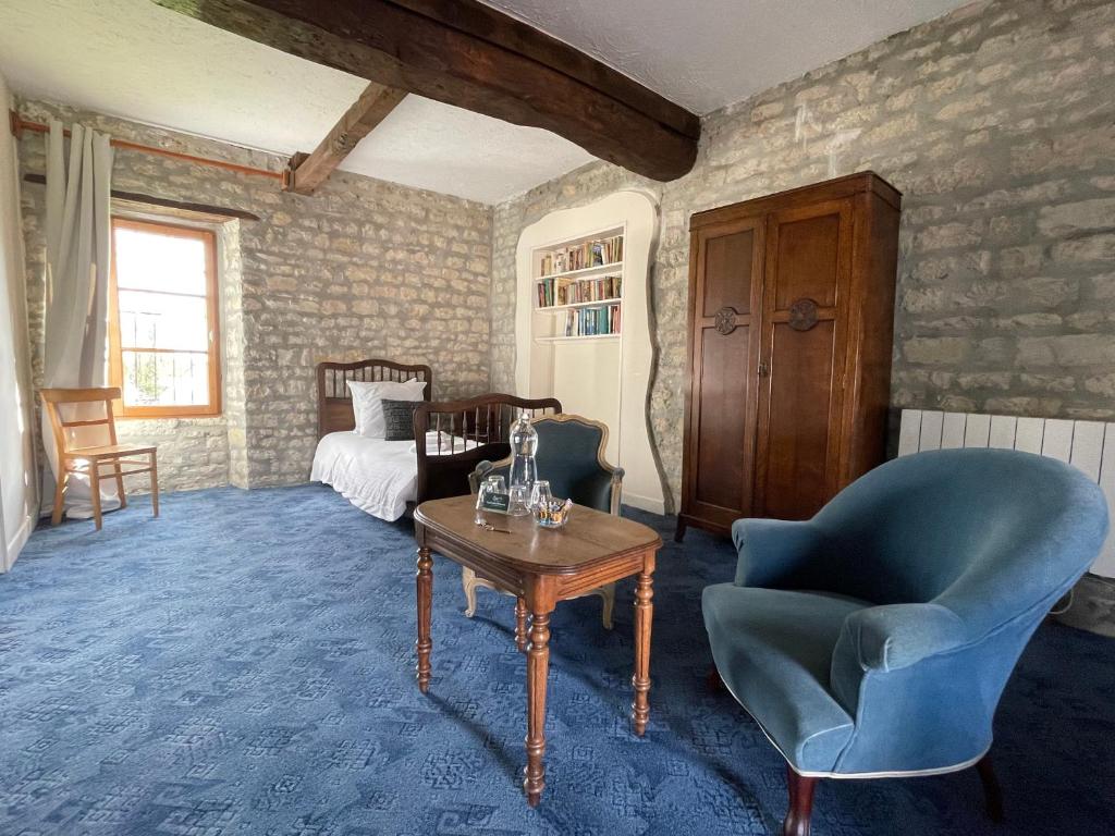 Posedenie v ubytovaní La Ferme Delaunay