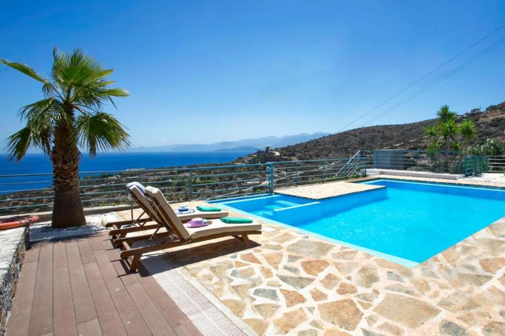 Fotografia z galérie ubytovania Elounda Senses Luxury villa with private pool v destinácii Elliniká