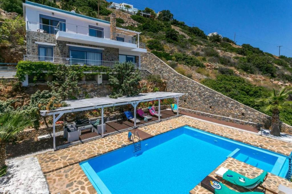 Fotografia z galérie ubytovania Elounda Senses Luxury villa with private pool v destinácii Elliniká