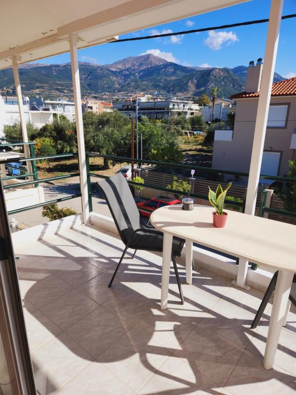 Nespecifikovaný výhled na hory nebo výhled na hory při pohledu z apartmánu