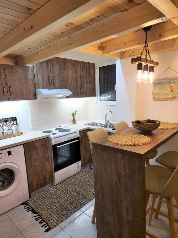 Kuchyň nebo kuchyňský kout v ubytování Luxury Loft Apartment Vivian