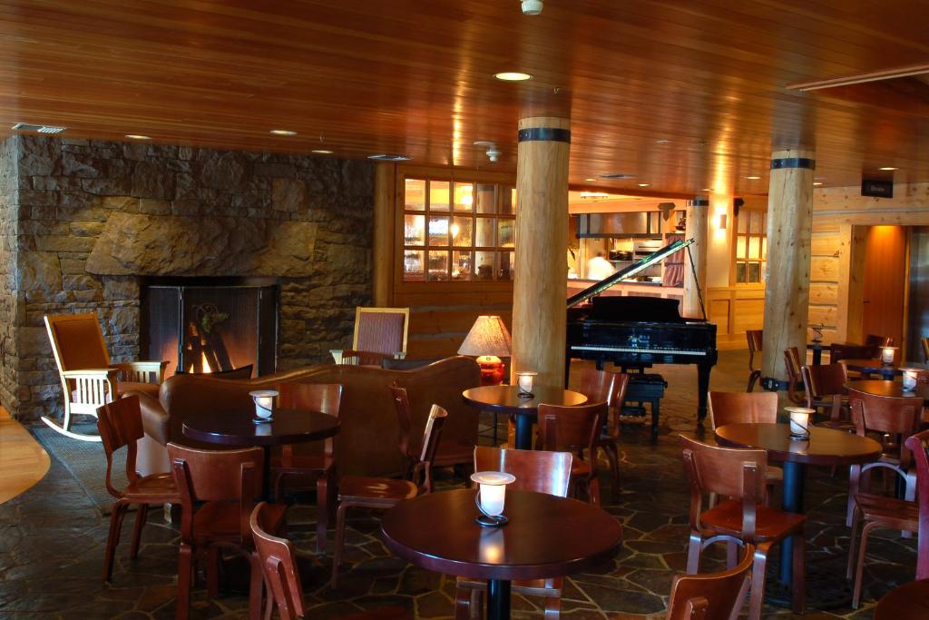 Posezení v ubytování Heathman Lodge