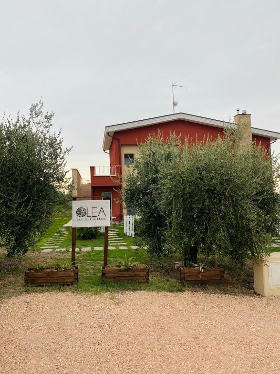 Zahrada ubytování Olea b&b