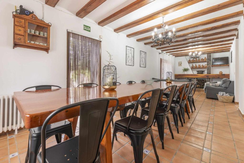 En restaurang eller annat matställe på Casa rural Villa Pilar