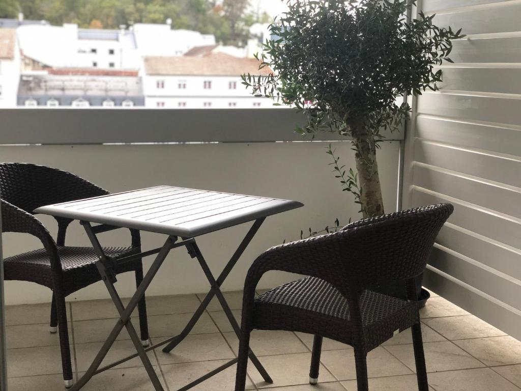 Balkón nebo terasa v ubytování Grand Hôtel d'Espagne