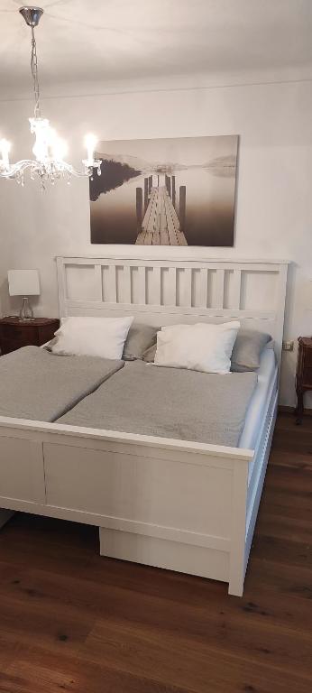Posteľ alebo postele v izbe v ubytovaní Apartment Ischl Home