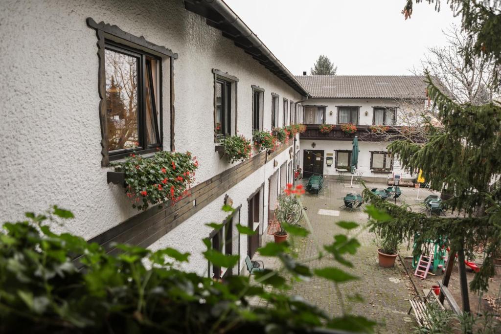 Vonkajšia záhrada v ubytovaní Pension Welserhof