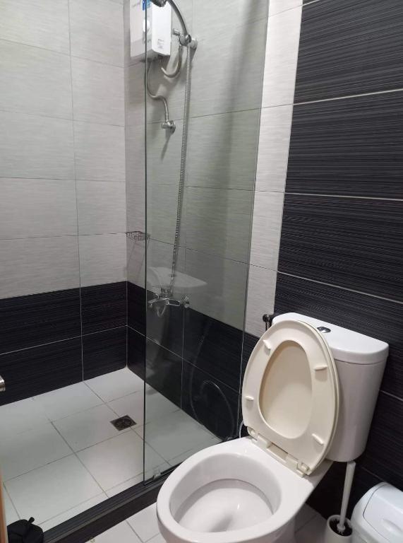 Koupelna v ubytování GLC SUITES