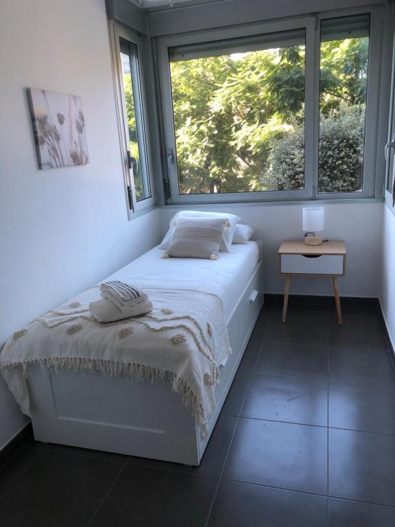 Posteľ alebo postele v izbe v ubytovaní Standing Apartment Barcelona Forum