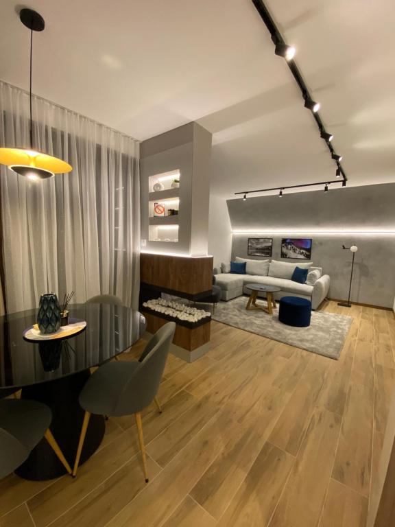 Posezení v ubytování La Pista