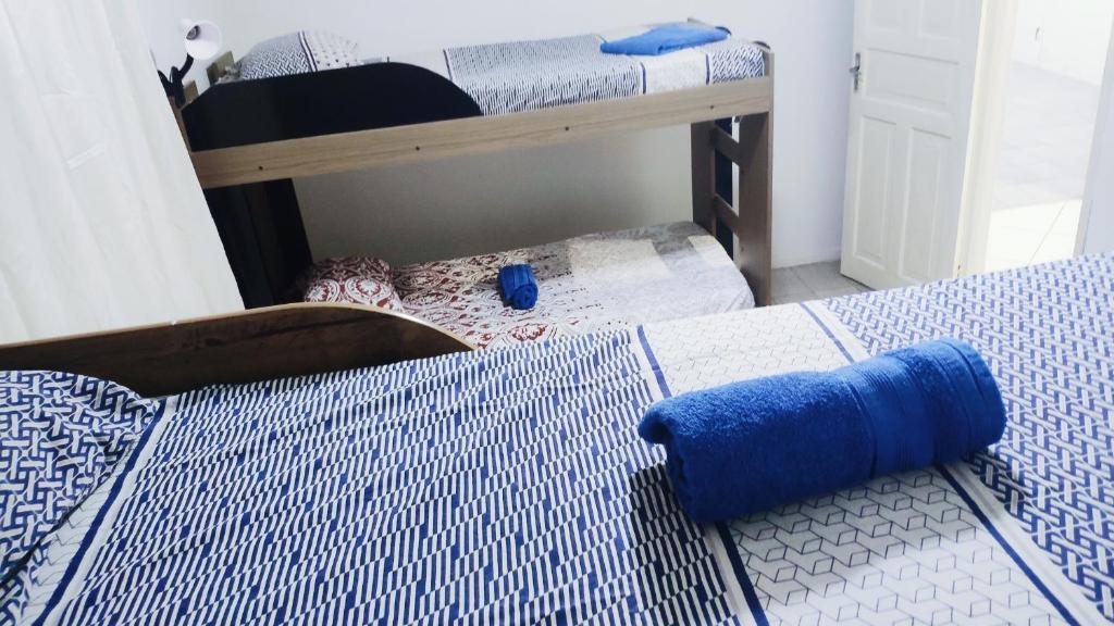 Postel nebo postele na pokoji v ubytování Hostel da Floresta