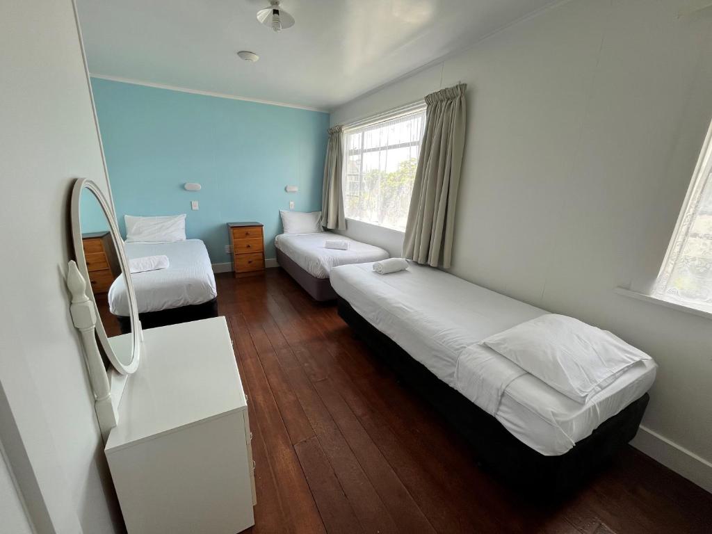 Postel nebo postele na pokoji v ubytování Bings Motel