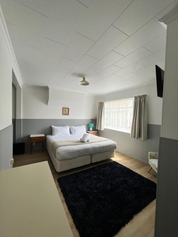 Postel nebo postele na pokoji v ubytování Bings Motel