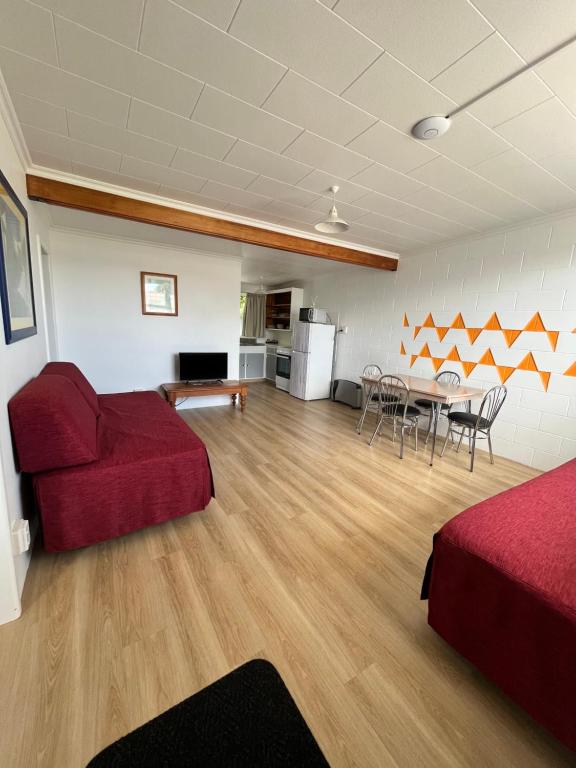 Posezení v ubytování Bings Motel