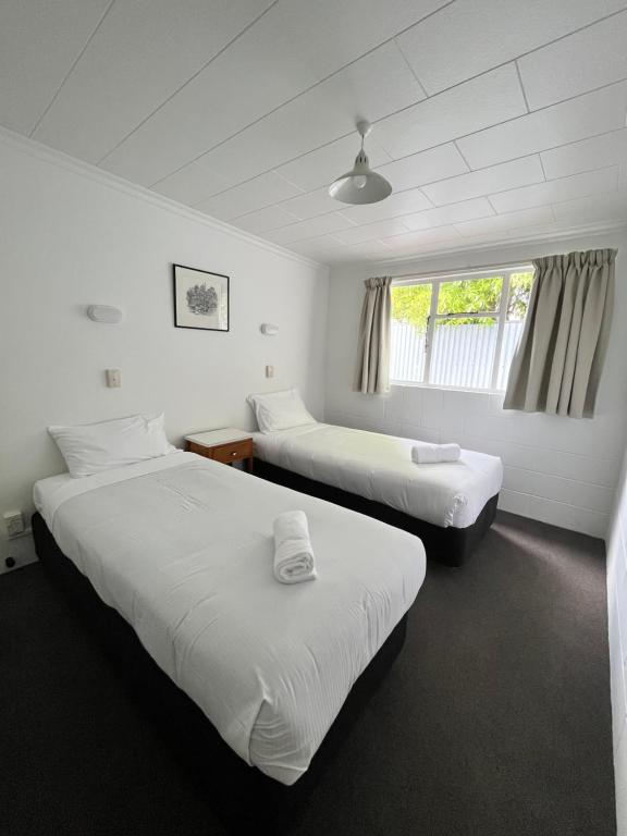 Postel nebo postele na pokoji v ubytování Bings Motel