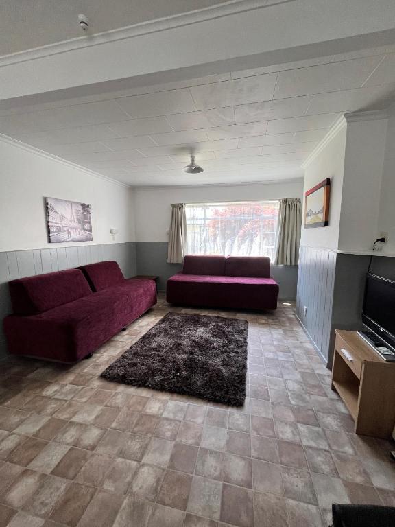 Posezení v ubytování Bings Motel
