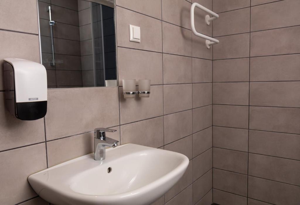 Koupelna v ubytování Kuremaa Külalistemaja