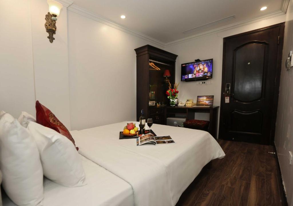 TV a/nebo společenská místnost v ubytování Golden Sail Hotel & Spa