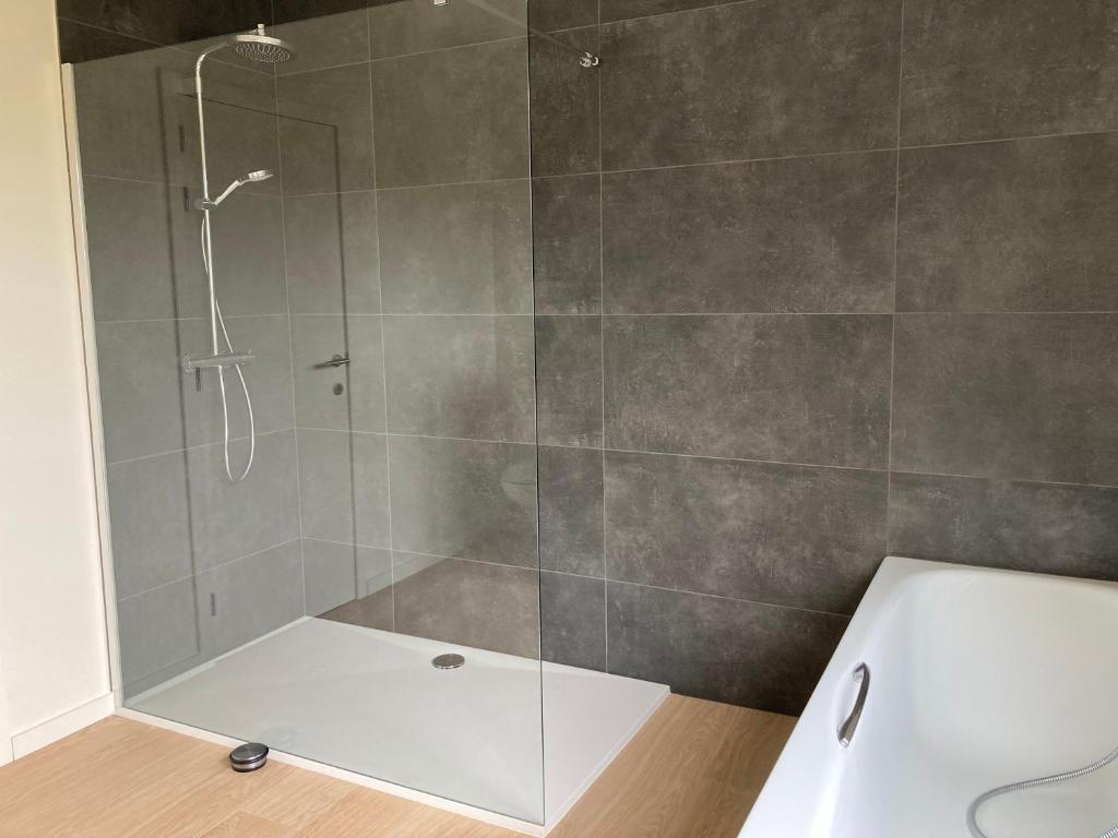 Koupelna v ubytování B&B Maaltebrug