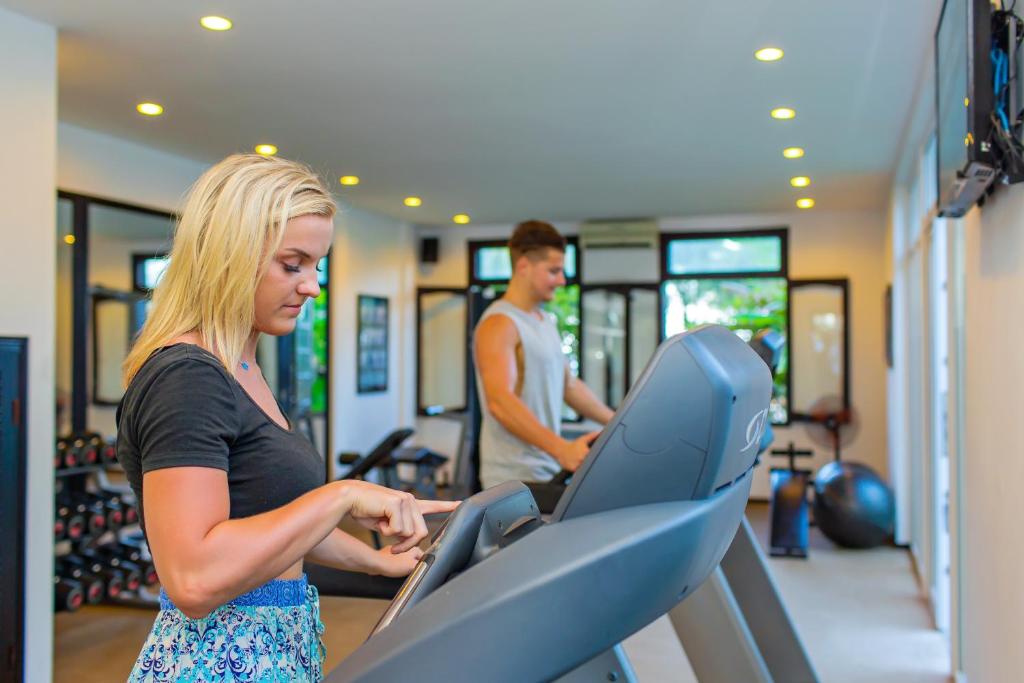 Fitness centrum a/nebo fitness zařízení v ubytování Hoi An Beach Resort