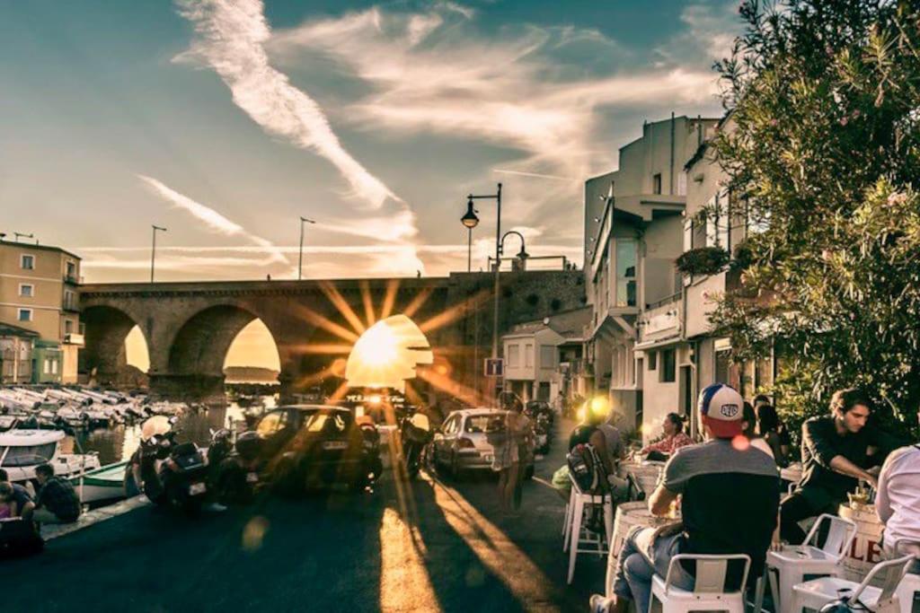 Fotografia z galérie ubytovania Superbe logement au Vallon des Auffes v destinácii Marseille