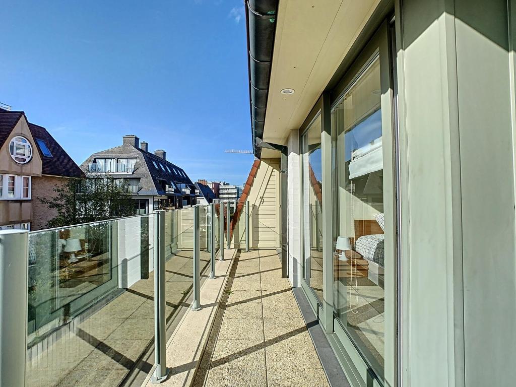 Balkón nebo terasa v ubytování Residentie Laurence - 'SEAGIRL'