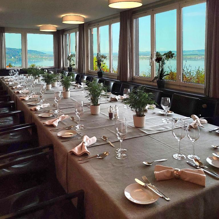 Restaurace v ubytování Guggital Hotel Restaurant