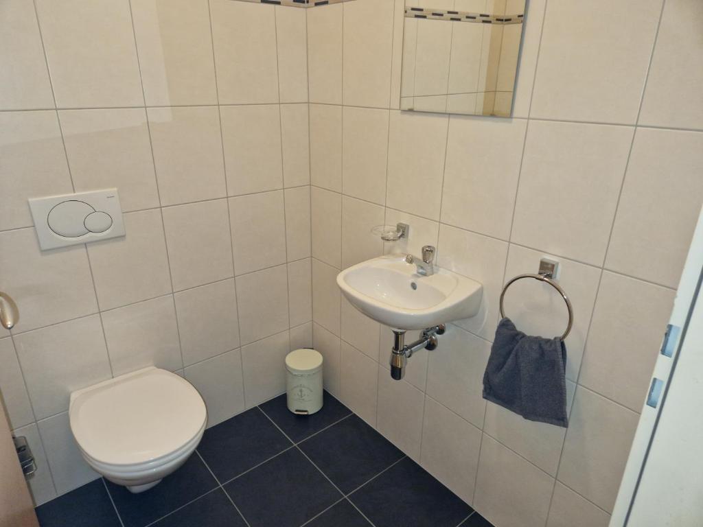 Kúpeľňa v ubytovaní Apart Pitzenklamm