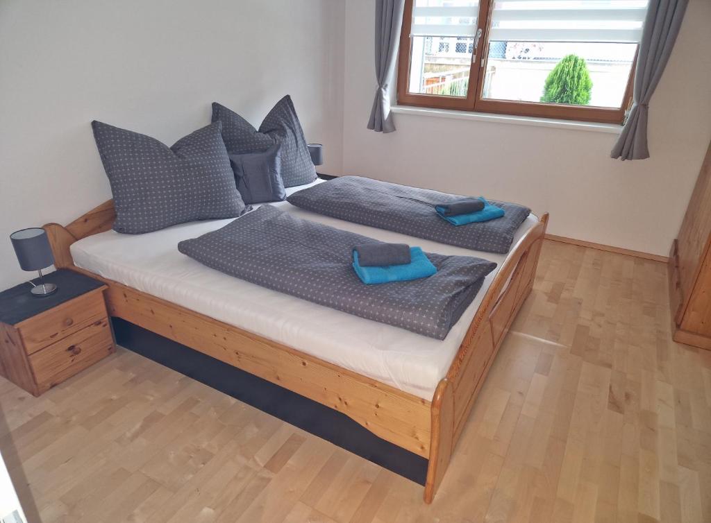 Posteľ alebo postele v izbe v ubytovaní Apart Pitzenklamm