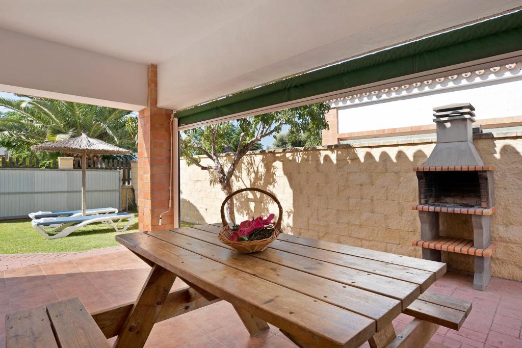 Patio nebo venkovní prostory v ubytování Casa Zahora