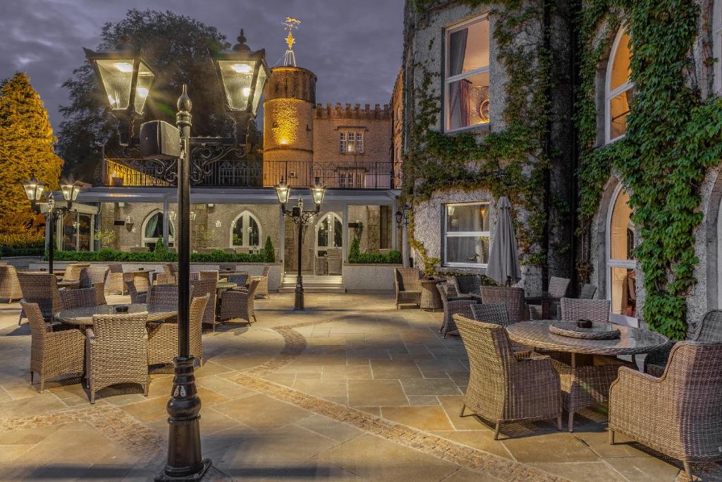Posezení v ubytování Cabra Castle Hotel