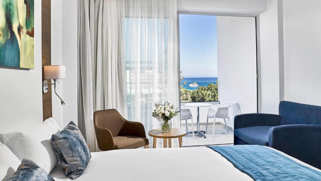 Gaia Sun N Blue Hotel - Salle Double Ou Jumelle Avec Vue Sur La Mer