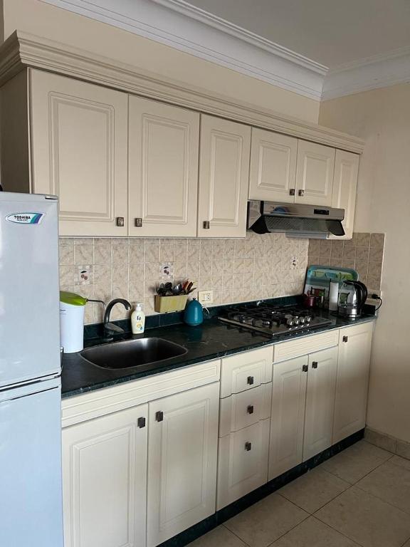 A kitchen or kitchenette at LA VISTA Ain Elsokhna 1&2 Chalet