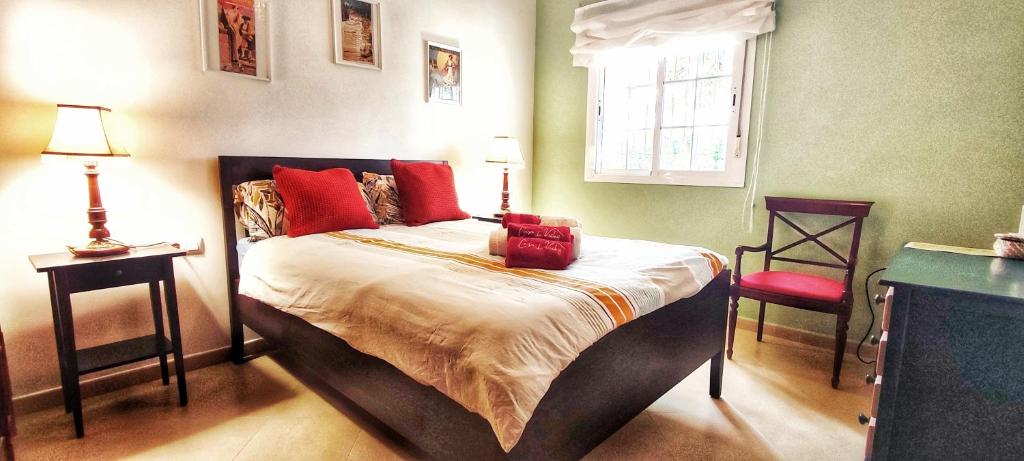 casa de vicky - Chambre Double Avec Vue Sur Le Jardin