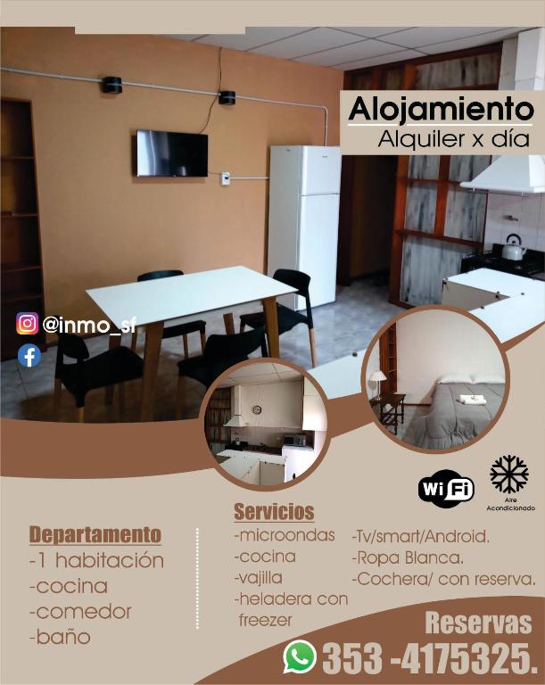 Atenea Departamentos Temporarios - One-Bedroom Apartment
