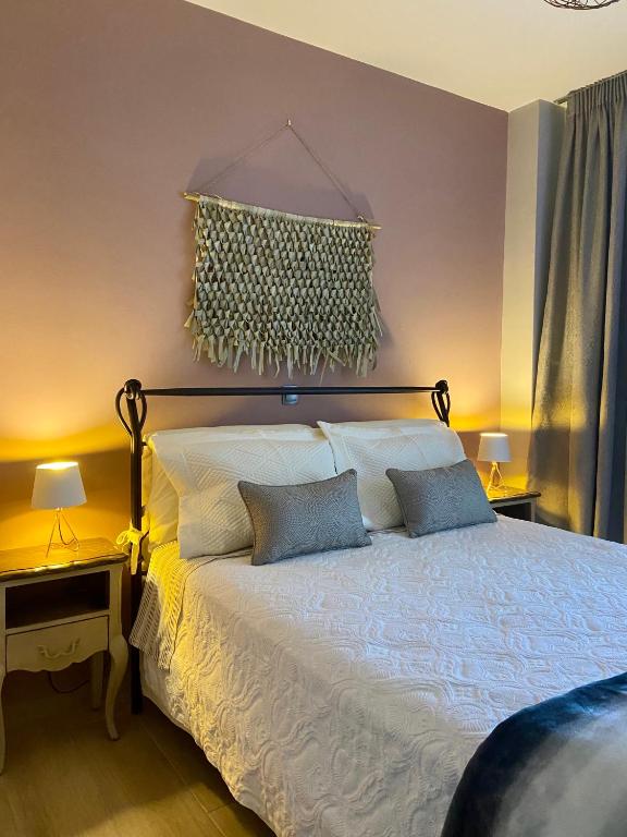 Posteľ alebo postele v izbe v ubytovaní Cozy flat elix