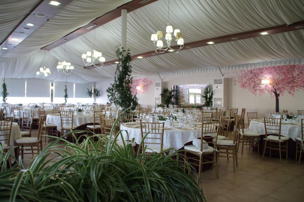 Restaurace v ubytování Hotel Mozárbez Salamanca