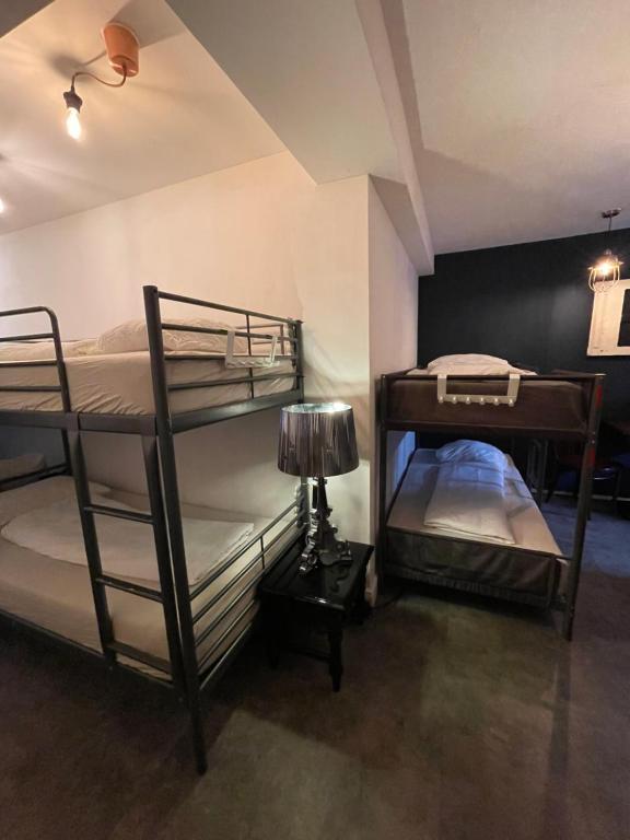 Cama o camas de una habitación en Thuis bij Schell