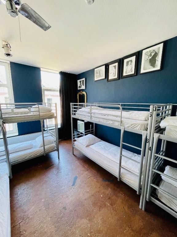 Cama o camas de una habitación en Thuis bij Schell