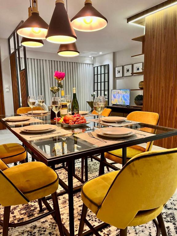 Posezení v ubytování Sea Hills semidetached Luxury Villa