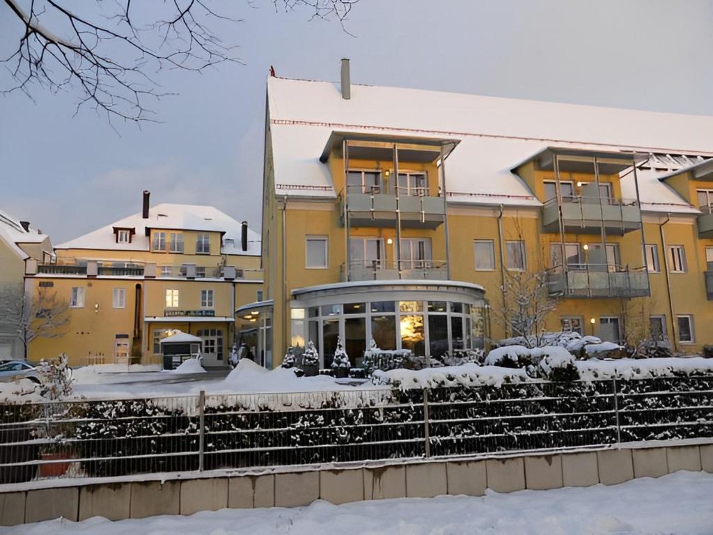 Land-gut-Hotel Hotel Adlerbräu v zimě
